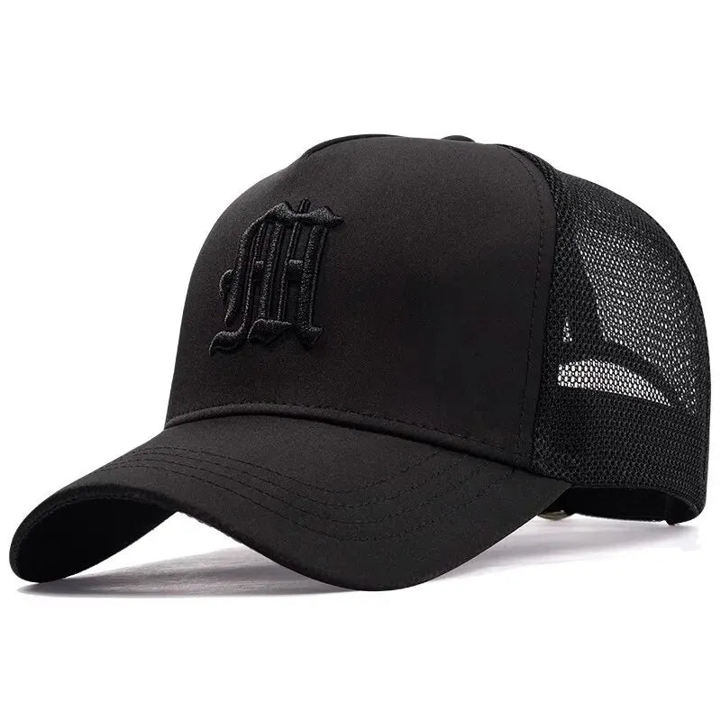 Men’s Summer High-Top Mesh Baseball Cap – Breathable Sunshade Hat