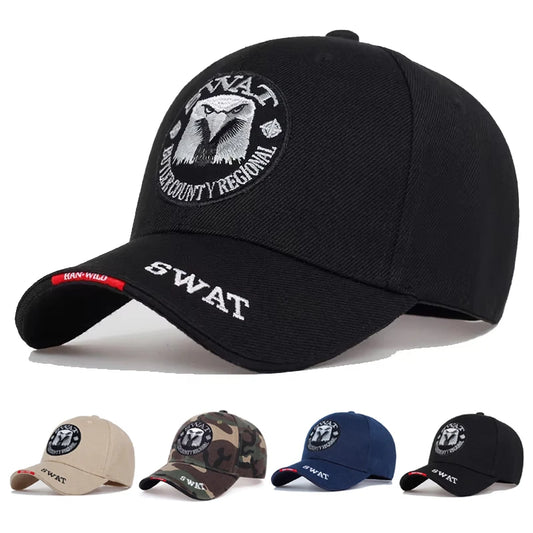 Unisex Eagle Embroidery Baseball Cap Adjustable Casual Sun Hat