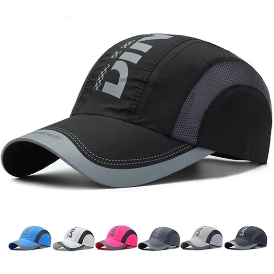 Summer Quick-Dry Mesh Cap Unisex – Breathable Outdoor Sports Visor Hat