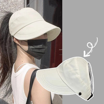 Summer Quick-Dry Visor Cap – Women’s Breathable Sun Hat Outdoor