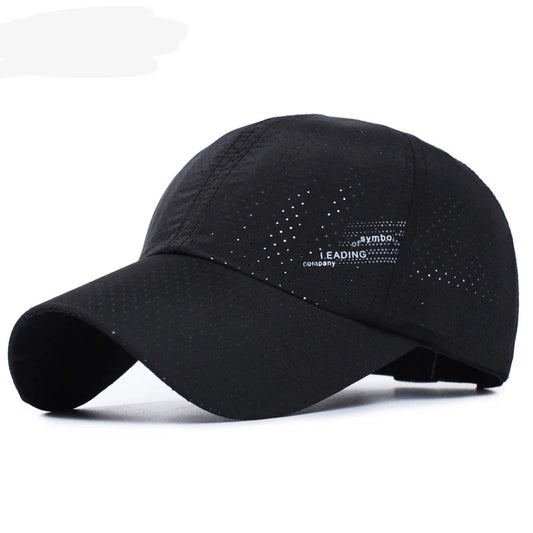 Quick-Dry Mesh Baseball Cap Men – Breathable Outdoor Sports Sun Hat