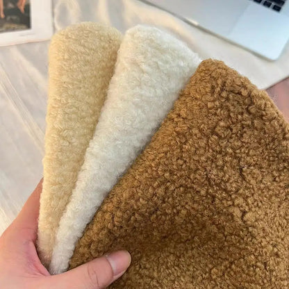 Autumn Winter Wool Bucket Hat Women Fashion Vintage Rabbit Fur Fisherman Hat