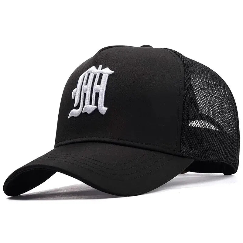 Men’s Summer High-Top Mesh Baseball Cap – Breathable Sunshade Hat