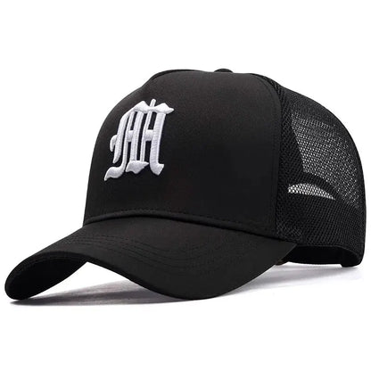 Men’s Summer High-Top Mesh Baseball Cap – Breathable Sunshade Hat